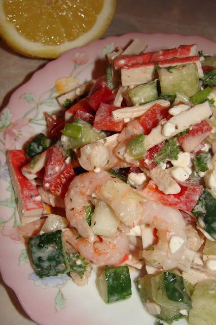 Lili Popotte Salade De Crevettes Et Goberge