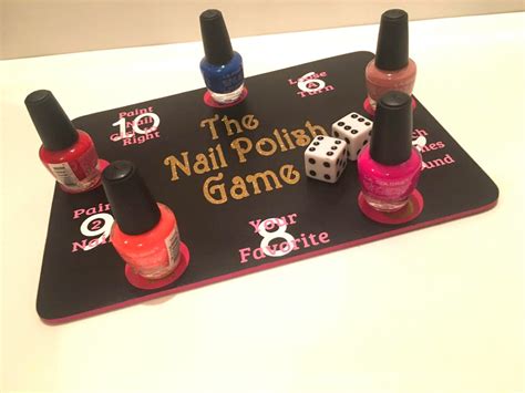 Spa Party The Nail Polish Board Game Girls Party By Picturesweet