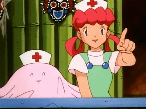Nurse Joy Pokemon GIF Find Share On GIPHY