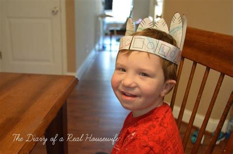 Diy Indian Hat With Free Printable Cut Out The Diary Of A Real Housewife
