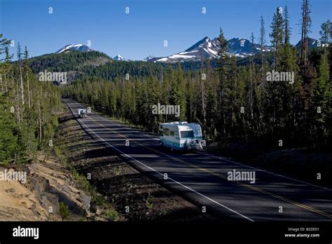 A View Of The Cascade Lakes Highway An Oregon Scenic Byway Near Bend
