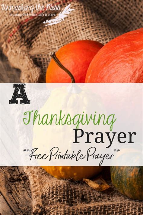 Teach me to be joyful always, to pray continually and to. Want a Great Thanksgiving Prayer to Share at Your Holiday ...