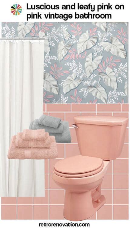 13 Ideas To Decorate An All Pink Tile Bathroom Retro Renovation