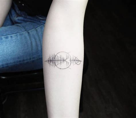 Sound Wave Tattoo