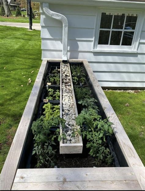 Rainwater Collection System Garden Design Lawn And Garden Backyard