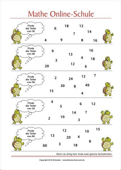 Lesetest klasse zum drucken mit diesem raster textaufgaben lösen. Finde die Teiler von... - Mathe Aufgaben für die 3. Klasse | Matheaufgaben, Mathe, Mathematik 3 ...
