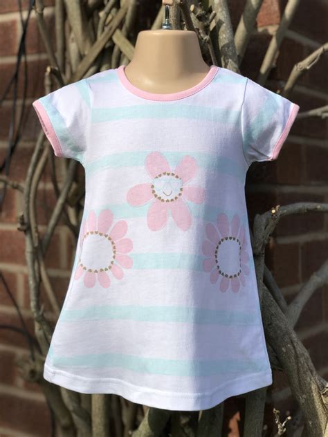 Sulfy Baby Girls Short Sleeved Summer Pink Daisy Dress 3315 19 Pink