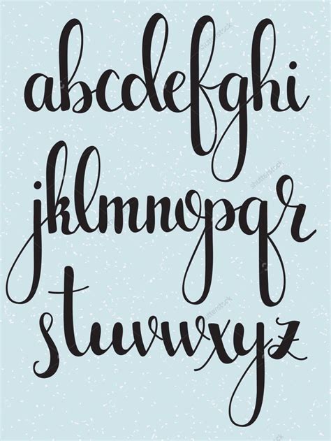 Pin By Briana Palmer On Script Alphabeth Lettering Alphabet Hand