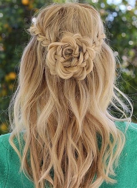 Flower Braid Hairstyle Pictures Photos And Images For Facebook
