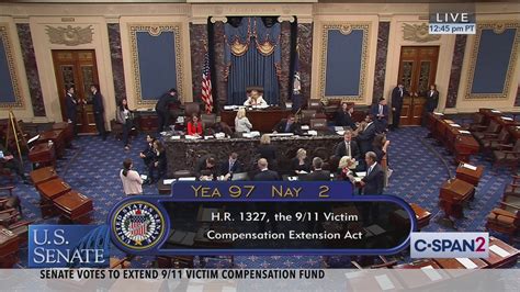 Senate Passes 9 11 Victim Compensation Fund Through 2090