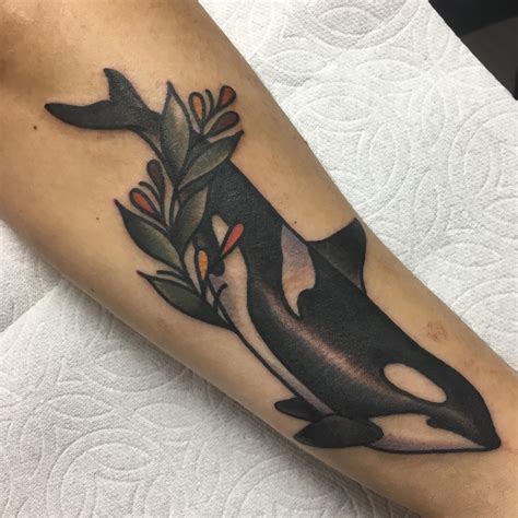 My Traditional Orca Tattoo Done By Wyatt Vandergeest At General