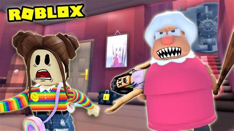 Roblox Story Ontsnappen Aan De Super Enge Oma Lets Play Wednesday