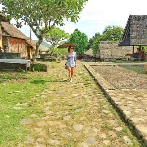 Tenganan Pegringsingan Village Located In Karangasem Regency Is One Of The Few Ancient Villages