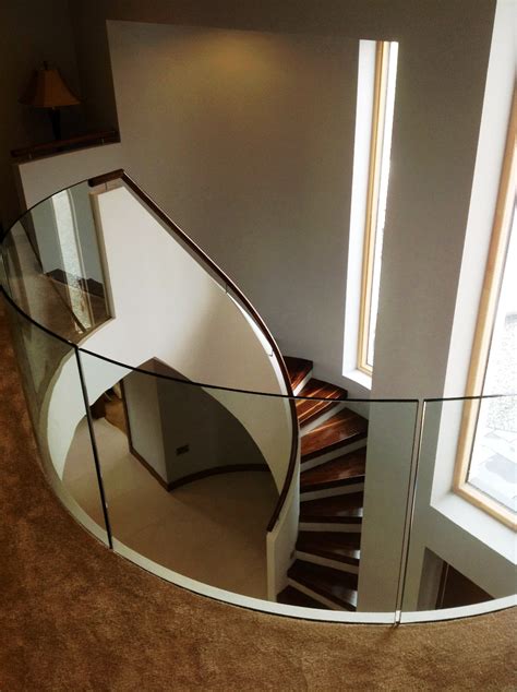 Curved Concrete Stairs - Custom Built Staircases - AJD Bespoke Stairs Ireland