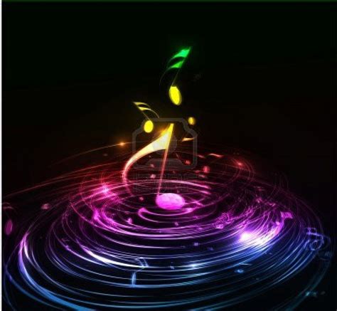 D Colorful Music Notes Wallpaper Abstract Music Notes Used In Your Project Vector Illustration