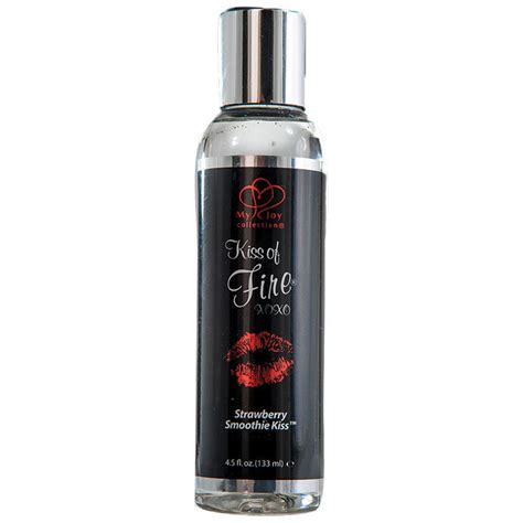 45oz Kiss Of Fire Warming Massage Oil Edible Flavored Body Lotion Oral