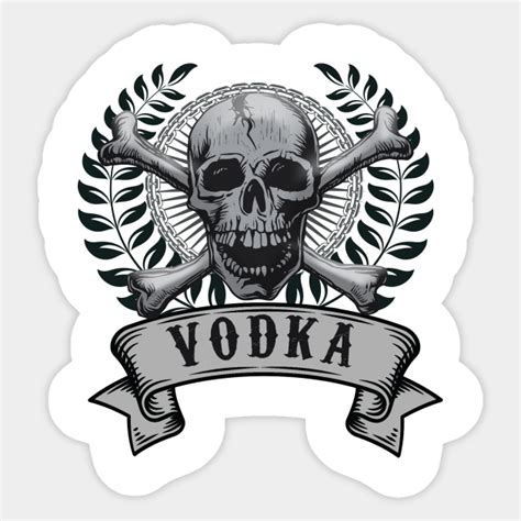 Vodka Vodka Sticker Teepublic