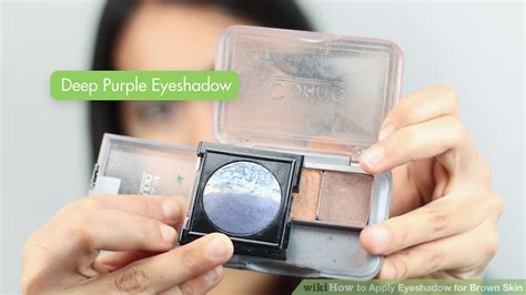 Ways To Apply Eyeshadow For Brown Skin Wikihow
