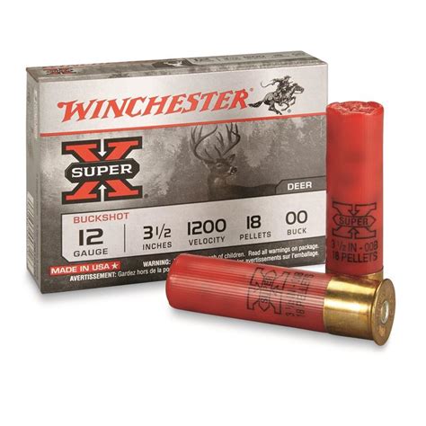 anything goes auction winchester super x 12 gauge 3 1 2 00 buck 18 pellets