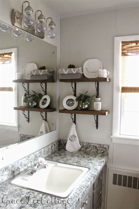 Same day delivery 7 days a week £3.95, or fast store collection. Grace Lee Cottage: DIY Rustic Bathroom Shelves