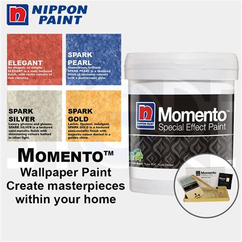 Nippon Momento Special Effect Paint 1 Litre Set Elegant Me