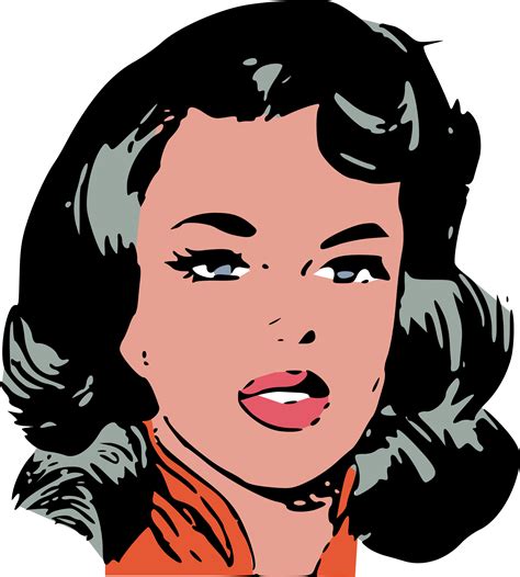 Womans Face Clipart Clipground