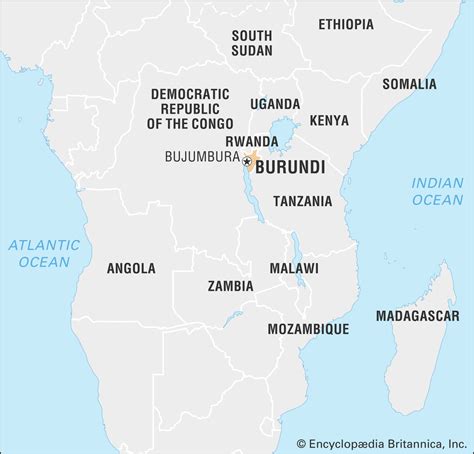 We link to the best sources from around the world. Burundi | History, Geography, & Culture | Britannica