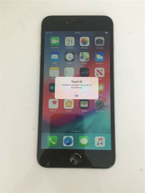 Apple Iphone 6 Plus 16gb Space Grey Unlocked A1524 Cdma Gsm