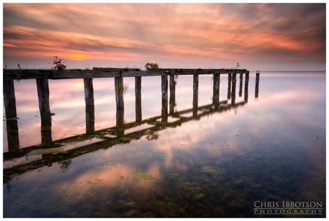 Sunset Reflections Lough Neagh