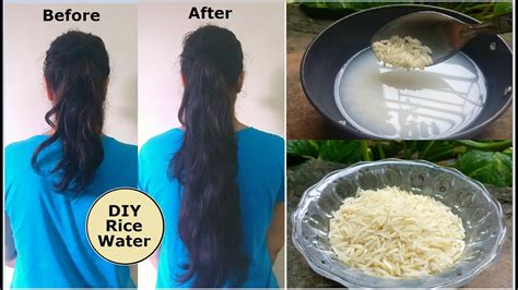 Rice Water For Fast Hair Growth Grow Long Hair Thick Hair And Healthy Hair Naturally Youtube