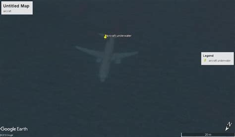 They are chock full of life and are the majority of the globe's surface but looking at the surface doesn't tell us are you asking why google maps does not show the boundaries between international and territorial waters? Man Spots Plane 'Sunk Under Sea' In Scotland On Google ...