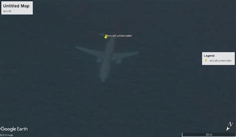 Explore the ocean underwater with google maps street view. Man Spots Plane 'Sunk Under Sea' In Scotland On Google ...