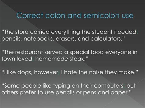 When beginning the second independent clause after a semicolon, do not use a capital. PPT - Colon vs. Semicolon. PowerPoint Presentation - ID:2975767