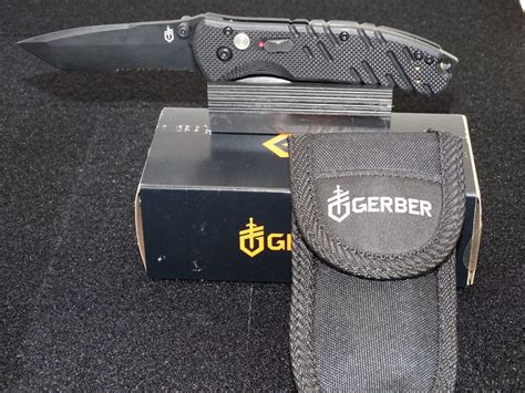 Gerber Propel Downrange Ao Assisted Folding Knife 35 Black 420hc