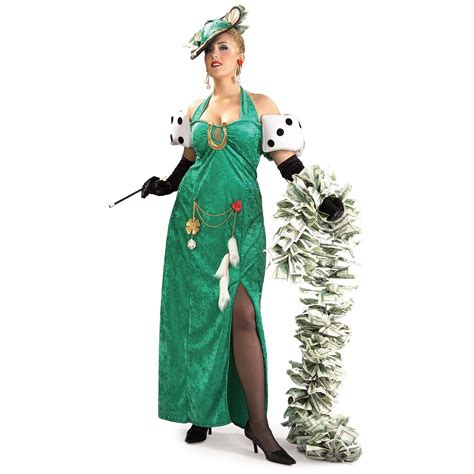 Adult Lady Luck Women Plus Costume 5199 The Costume Land