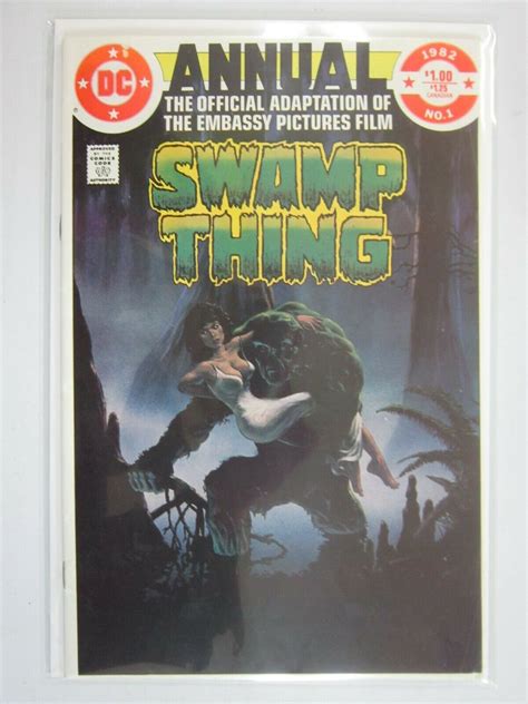 Swamp Thing Annual 1 60 Fn 1982 2nd Series Comic Books Bronze