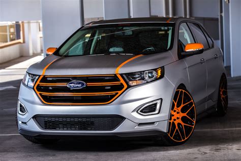 The titanium effectively replaces the limited as the top trim in the lineup. 2015 Vaccar Ford Edge Sport