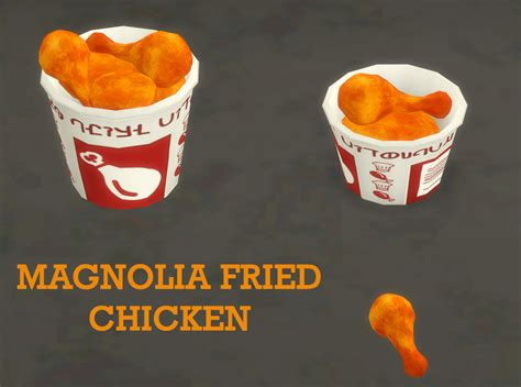 Magnolia Fried Chicken At Icemunmun Sims 4 Updates