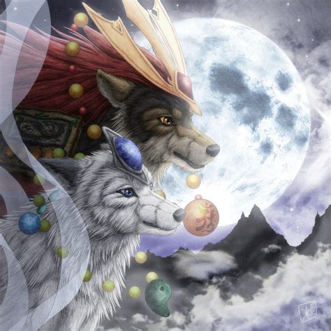 Wolf Moon By Sheltiewolf On Deviantart
