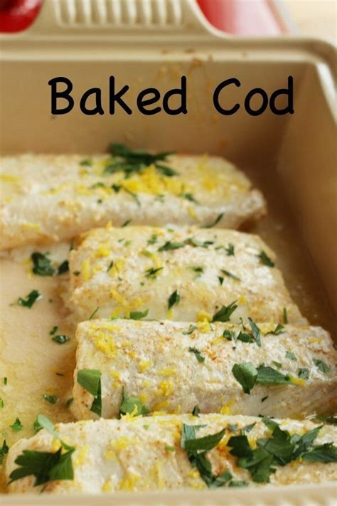 Baked Cod Recipe