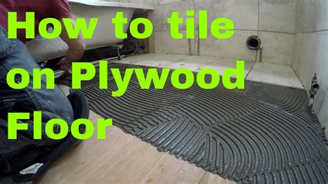 Can You Put Ceramic Tile On Plywood Floor Review Home Co