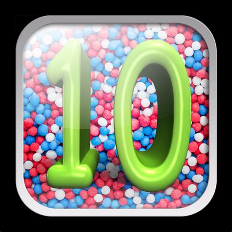 10 Jaar App Met Feestelijke Achtergrond Verjaardagskaarten Kaartje2go