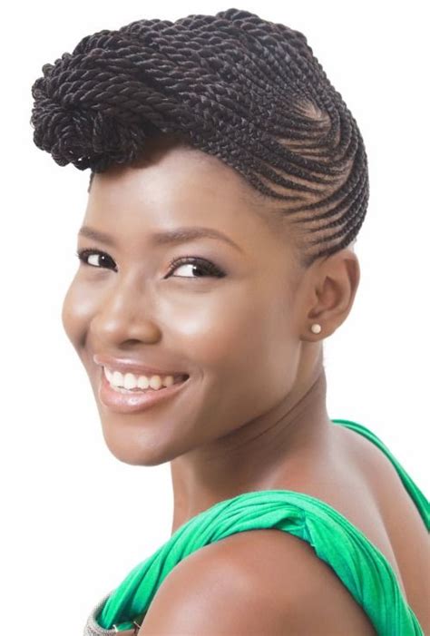 Trendy Ghana Braids Mohawk Natural Hair Styles Braided Hairstyles Weave Hairstyles