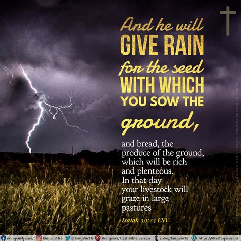 He Will Give Rain I Live For Jesus
