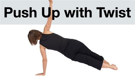 Push Up With Twist Or Rotation Youtube