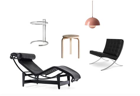 5 Iconic Designers And Their Furniture Milestones Aalto Gray Le