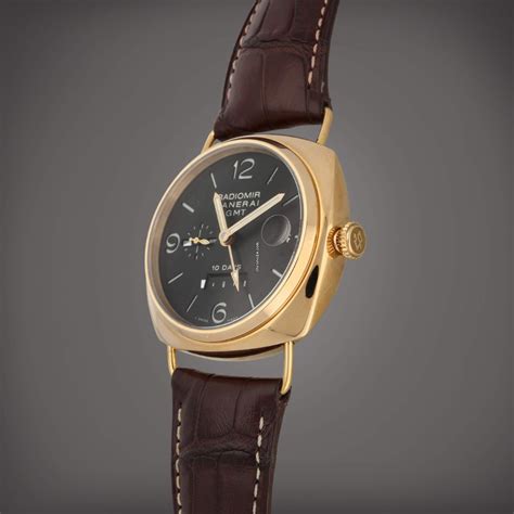 Panerai Radiomir 10 Days Gmt Reference Pam00273 A Pink Gold For C