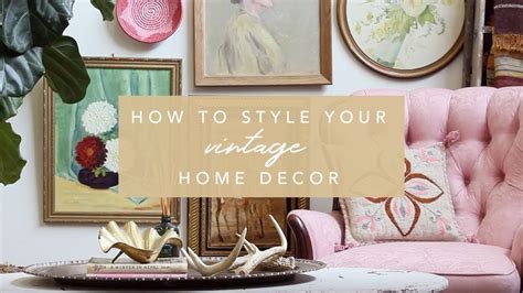 Bedrooms can be tricky to decorate. How to Style Vintage Home Decor + Flea Market Finds | Flea ...
