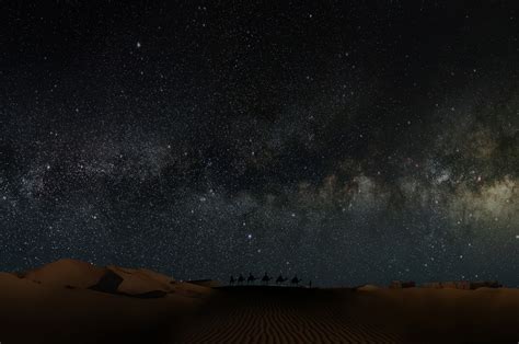 2560x1700 Sahara Desert In Scenery Night Chromebook Pixel