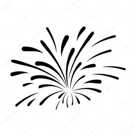 Fireworks Burst Design Stock Vector Image By ©grgroupstock 128082262